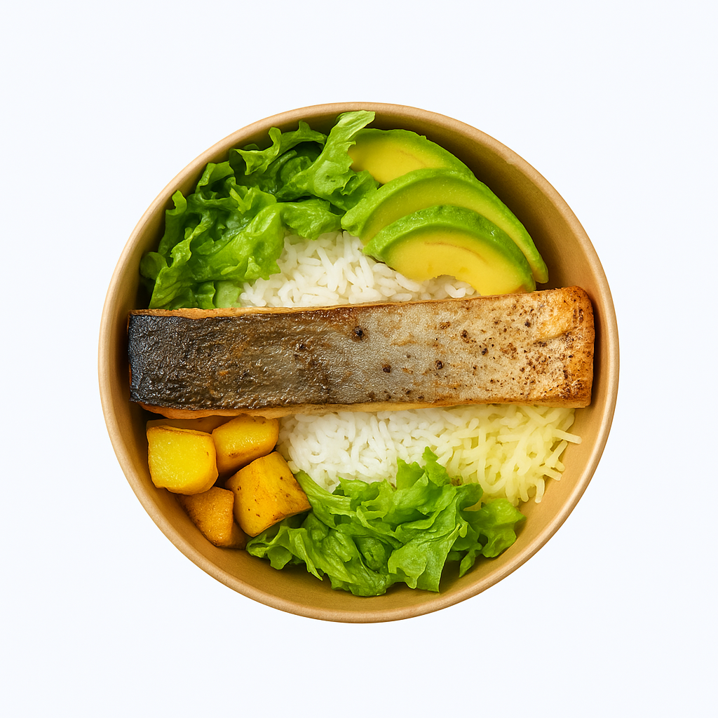 Poké bowl de la mer