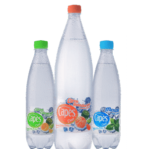 Eau gazéifiée aromatisée