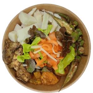 Box 100% végé en livraison - Produits locaux