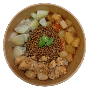 Bowl fondant croquant